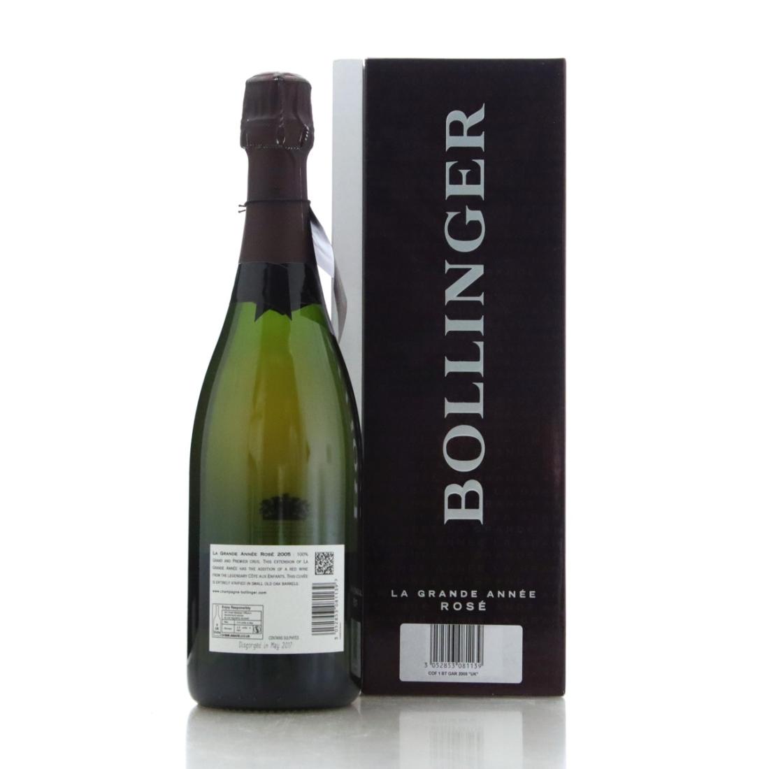 Image for Bollinger Grande Année Rosé 2005 Vintage Champagne