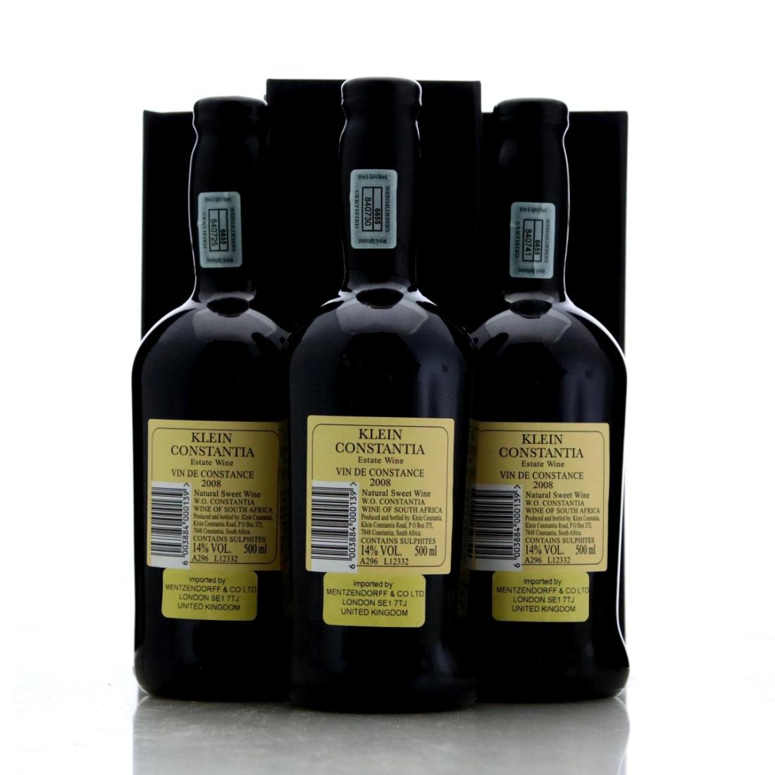 Image for Klein Constantia Vin de Constance 2008 x 3 / Half-litre