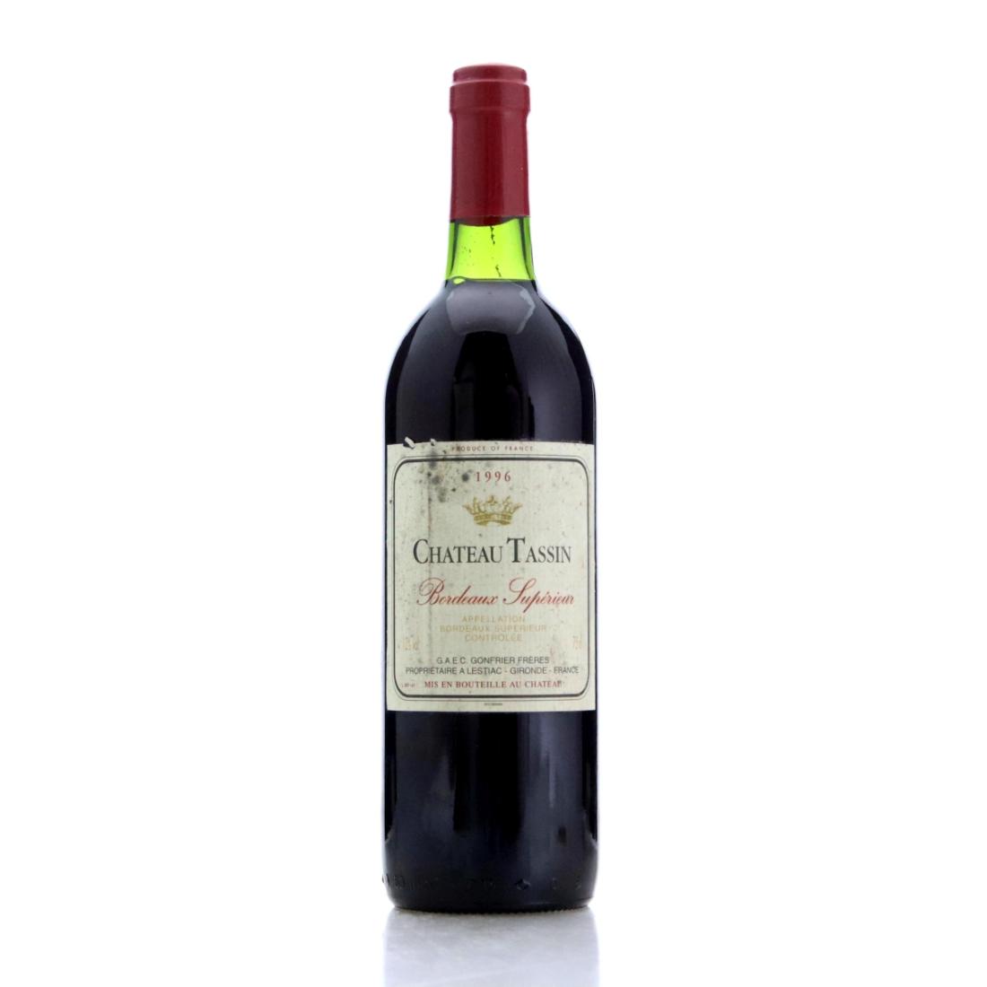 Image for Château Tassin Bordeaux Supérieur 1996