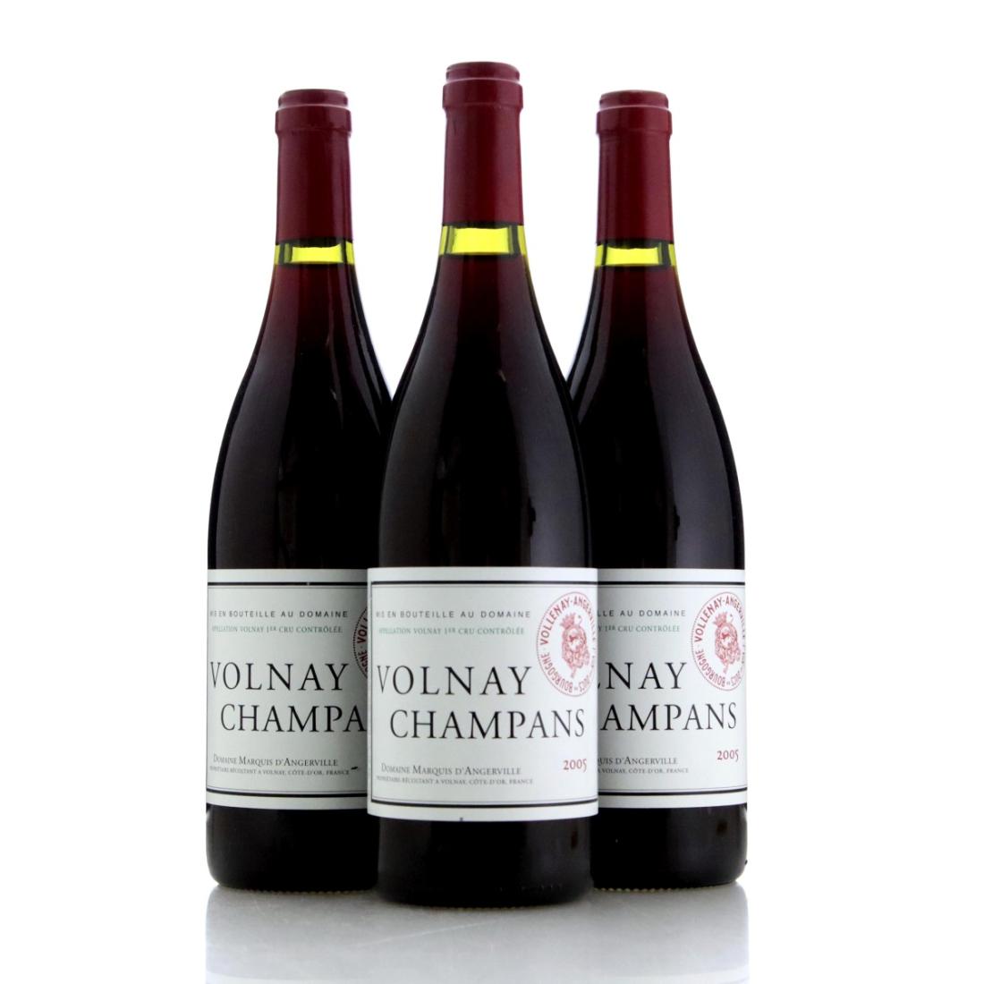 Image for Domaine Marquis d'Angerville Champans 2005 x 3