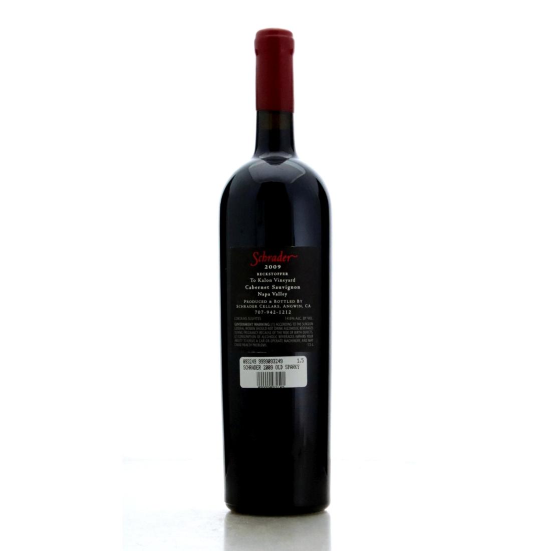 Image for Schrader 'Old Sparky' Beckstoffer To Kalon Cabernet Sauvignon 2009 / Magnum