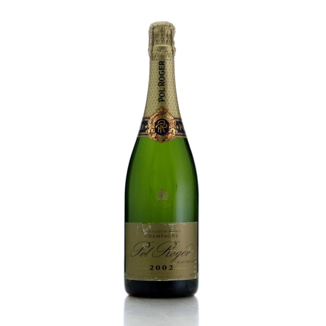 Image for Pol Roger Extra Cuvee De Reserve Blanc De Blancs 2002 Vintage Champagne
