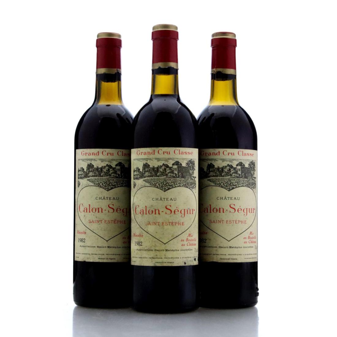 Image for Château Calon-Ségur 1982 x 3