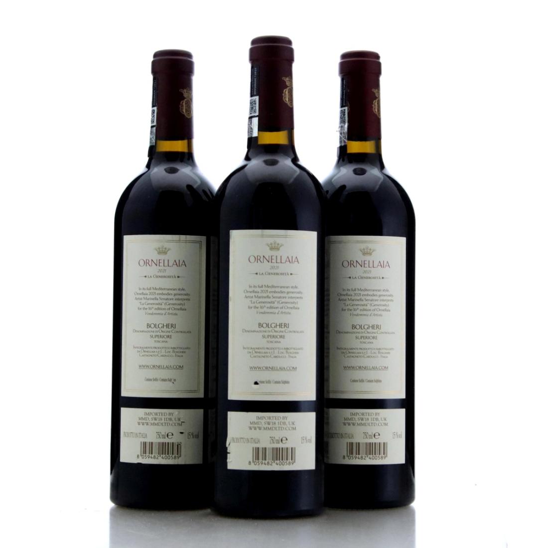 Image for Tenuta dell'Ornellaia La Generosità 2021 x 3