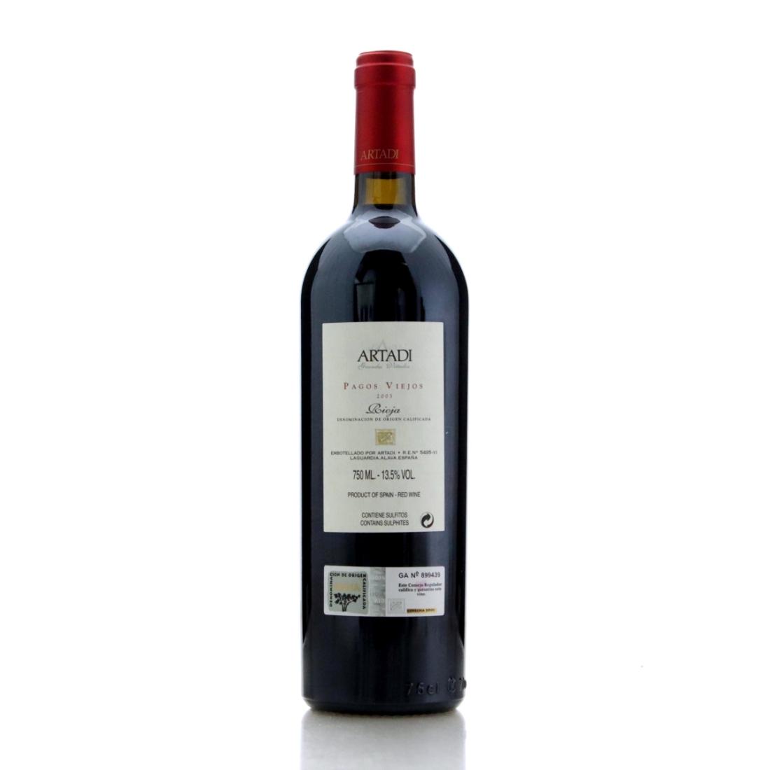 Image for Artadi Pagos Viejos 2003