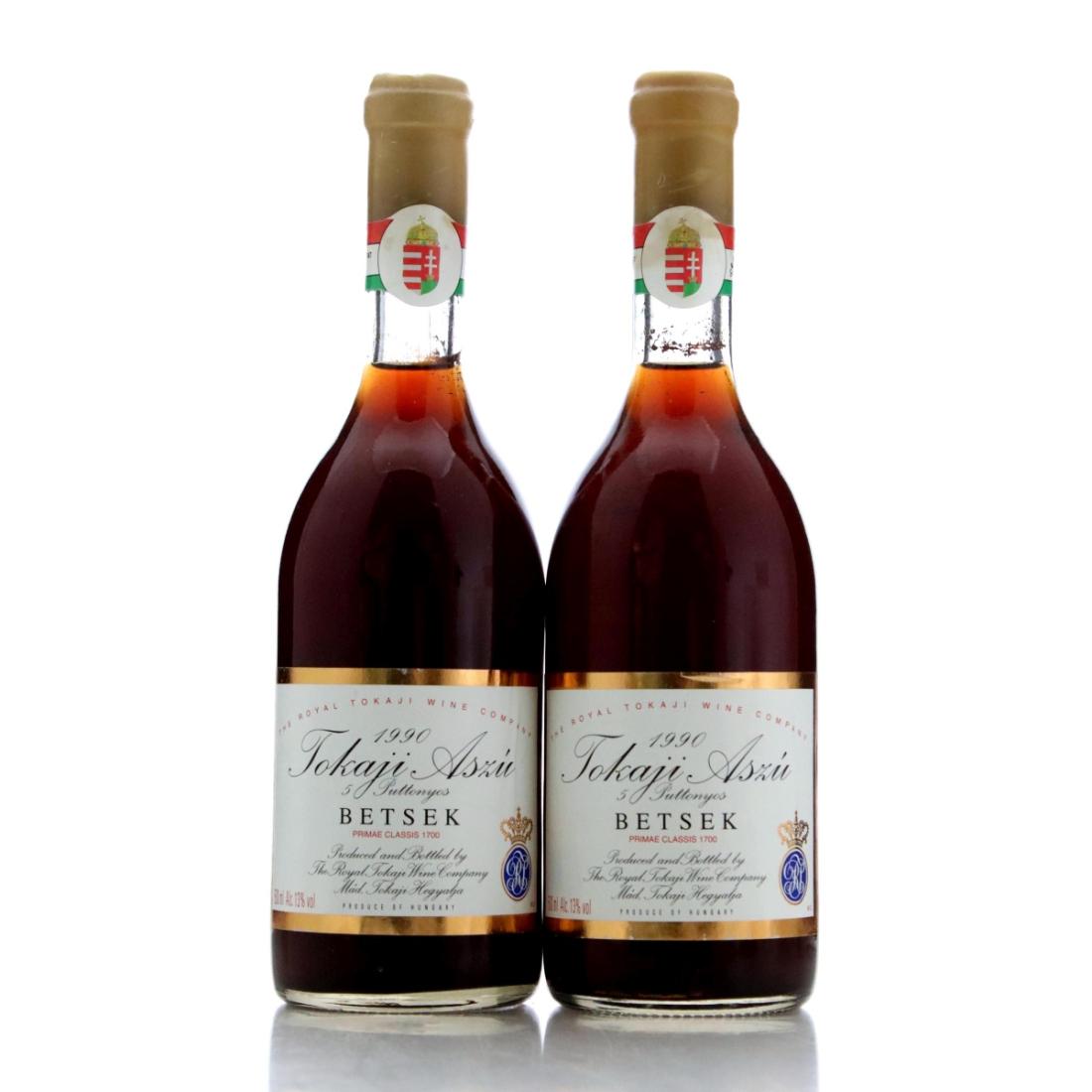 Image for Royal Tokaji Betsek 5 Puttonyos Aszú 1990 x 2 / Half Litre