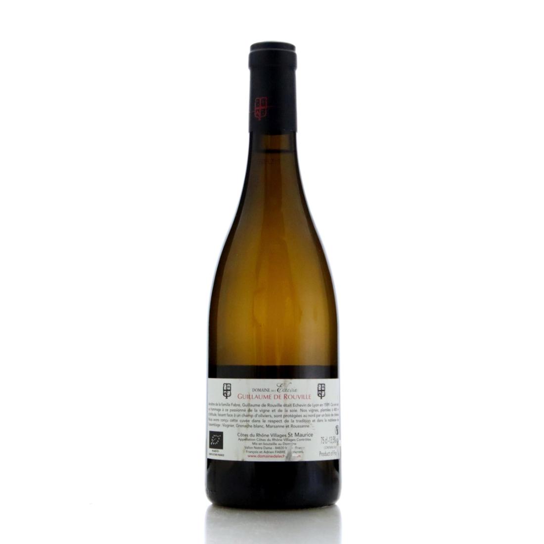 Image for Domaine De L'Echevin Guillaume De Rouville Blanc 2016