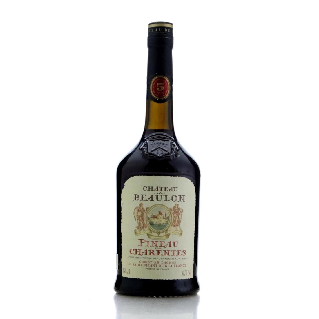 Image for Château De Beaulon Pineau des Charentes 5 Year Old Rouge