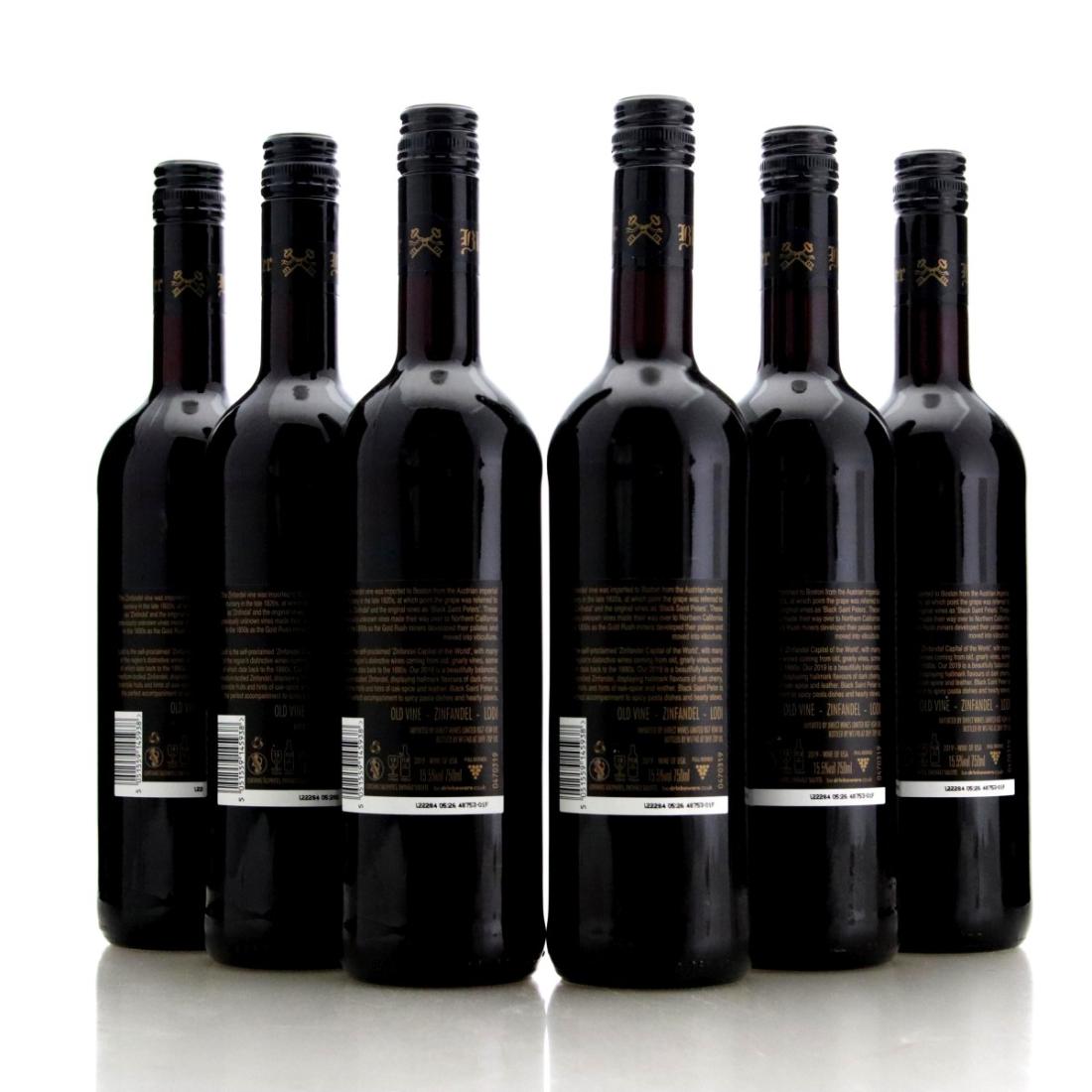 Image for Black Saint Peter Old Vine Zinfandel 2019 x 6