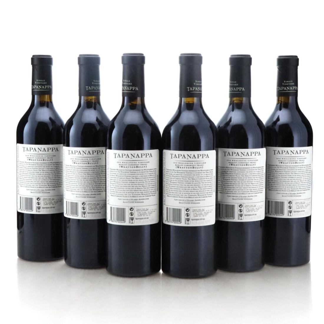 Image for Tapanappa Whalebone Vineyard Merlot-Cabernet Franc 2018 x 6