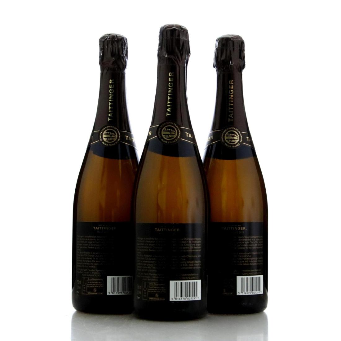 Image for Taittinger 2015 Vintage Champagne x 3