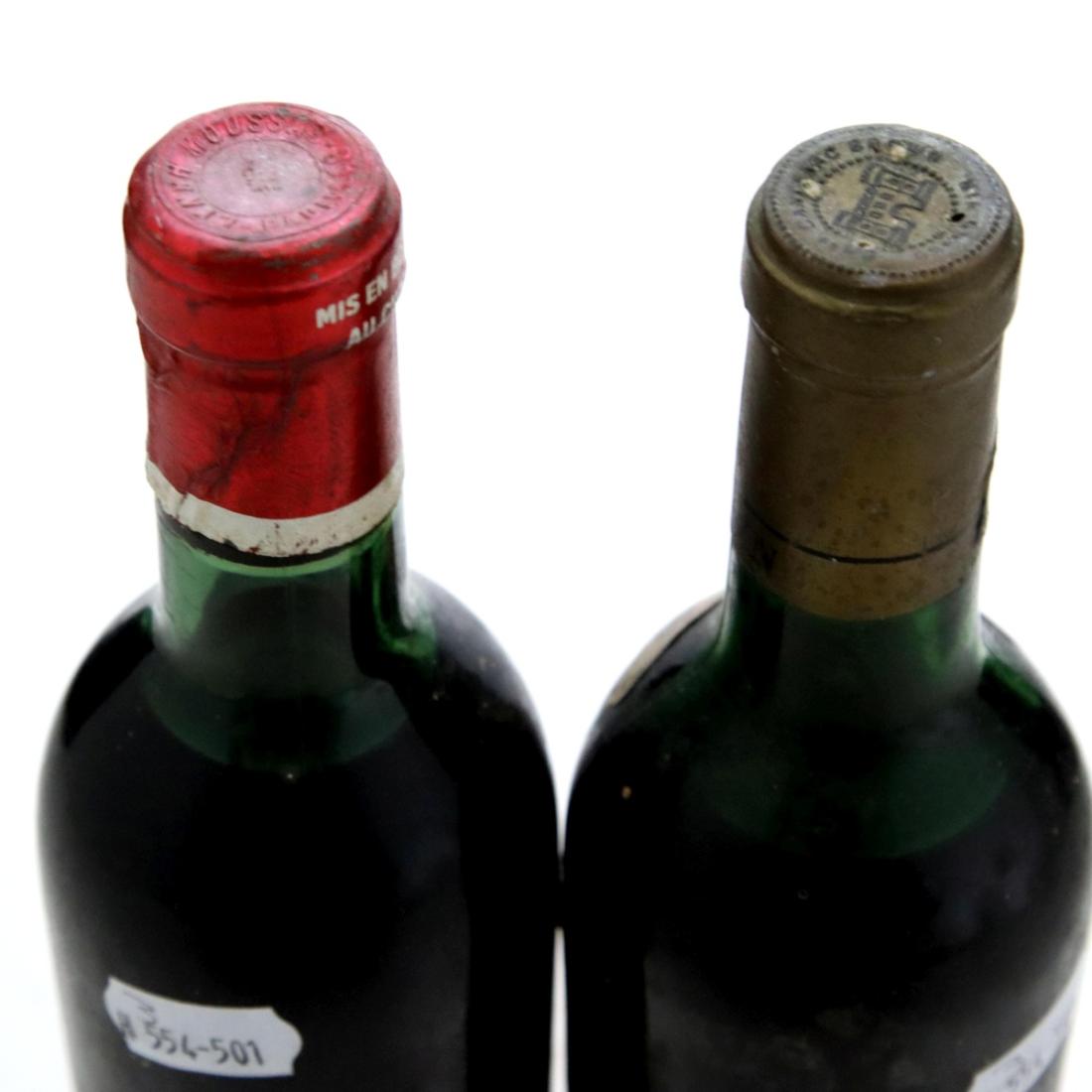 Image for Assorted 1960s Bordeaux Red Wine x 2 / Half Bottle 