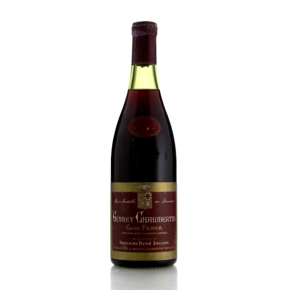 Image for Domaine René Leclerc Clos Prieur 1983