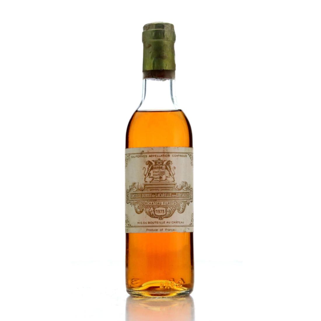 Image for Château Filhot 1973 / Half Bottle