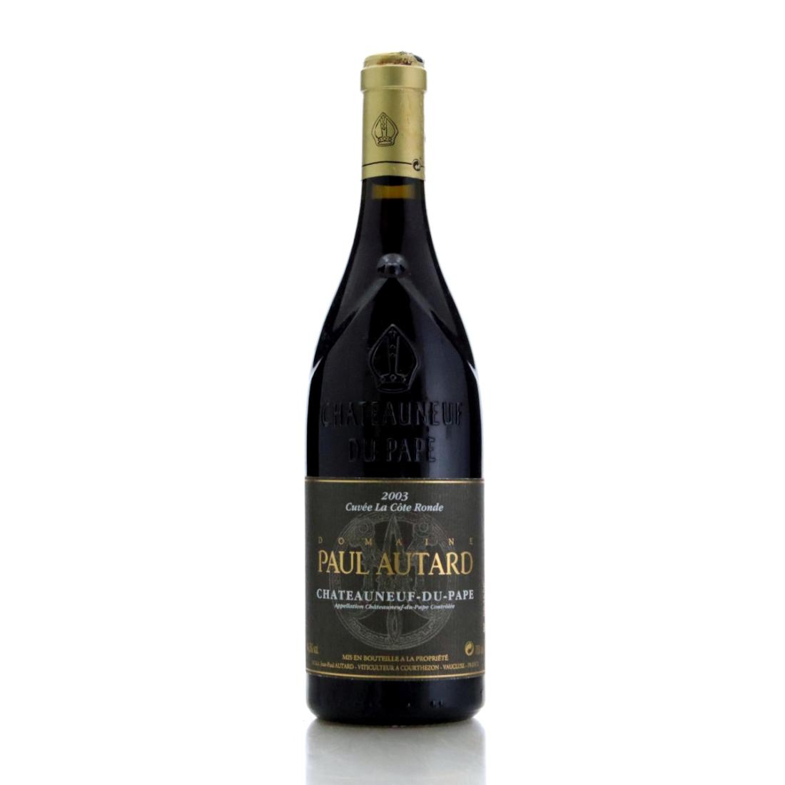 Image for Domaine Paul Autard Cuvee La Cote Ronde 2003