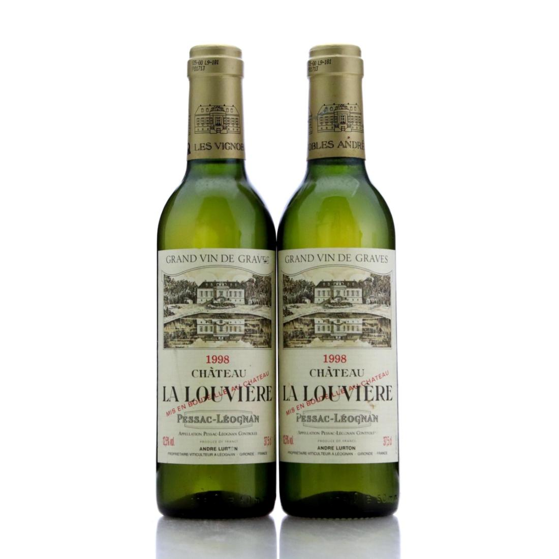 Image for Château la Louvière 1998 Blanc x 2 / Half bottle