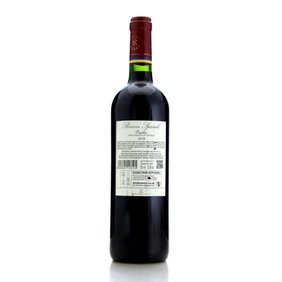 Image for Barons de Lafite Rothschild Réserve Spéciale 2018