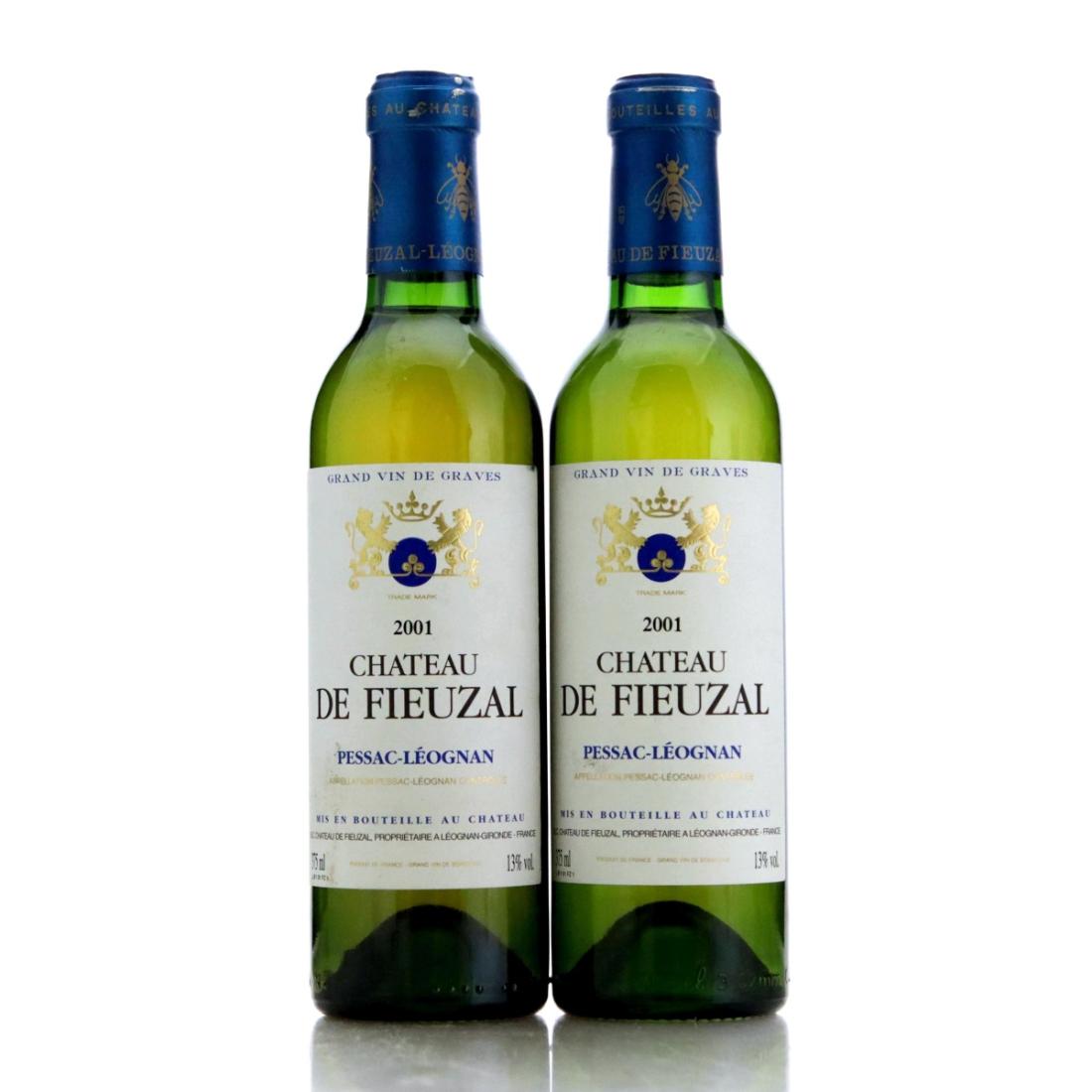 Image for Château de Fieuzal 2001 Blanc / Half Bottle x 2