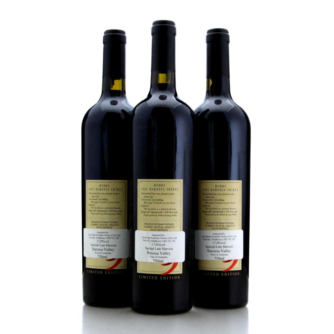 Image for Hobbs Shiraz 2005 x 3