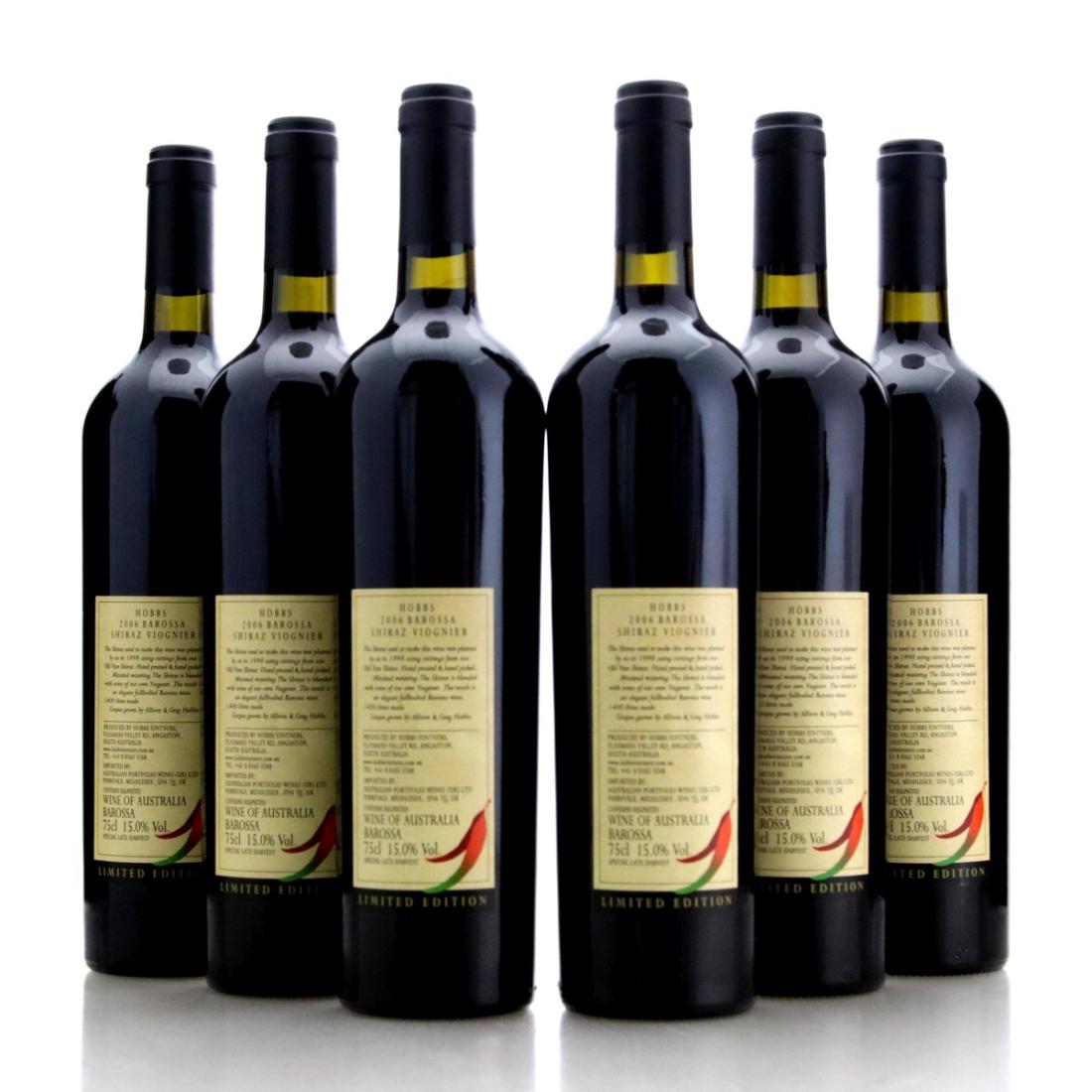 Image for Hobbs Shiraz Viognier 2006 x 6