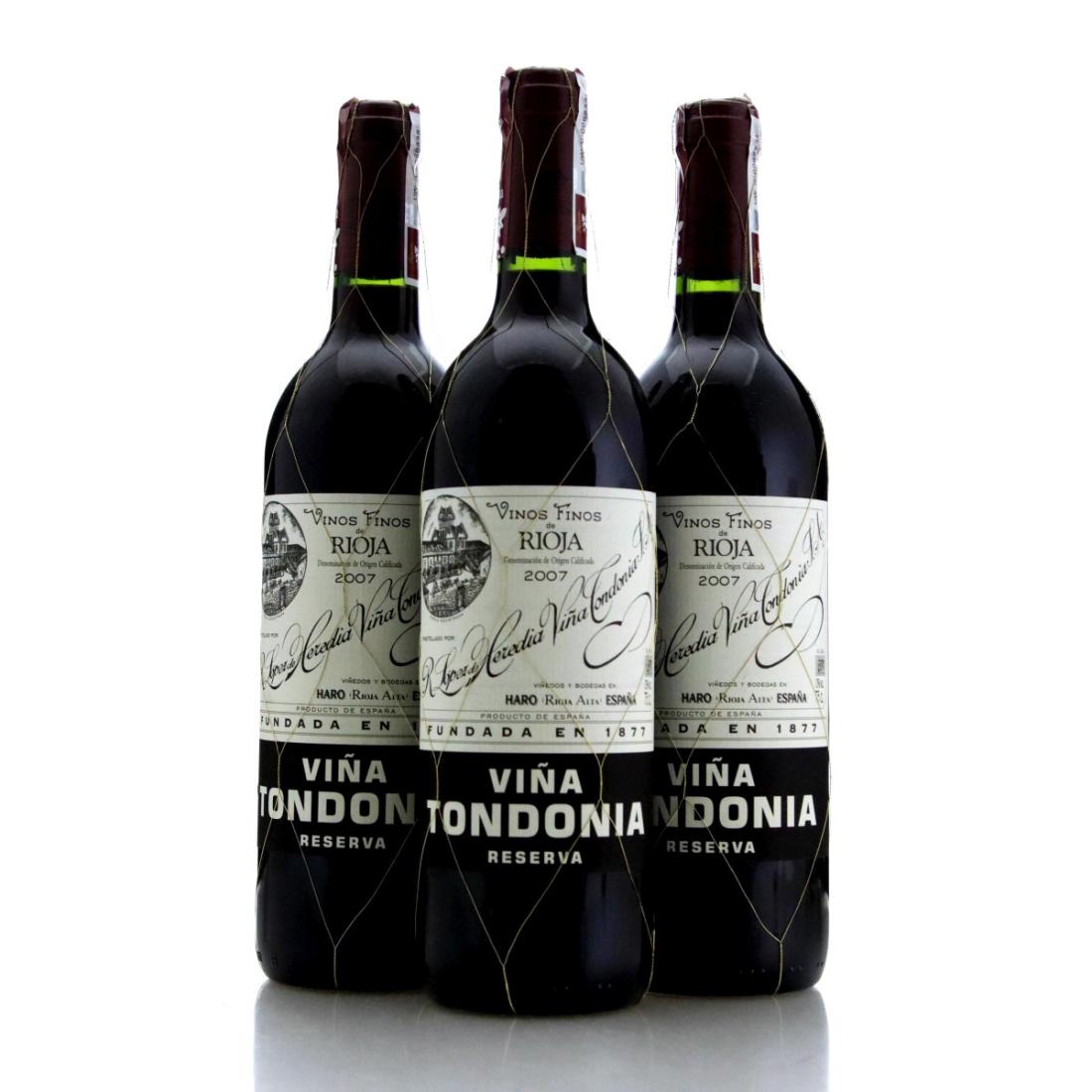 Image for R. Lopez de Heredia Vina Tondonia 2007 x 3