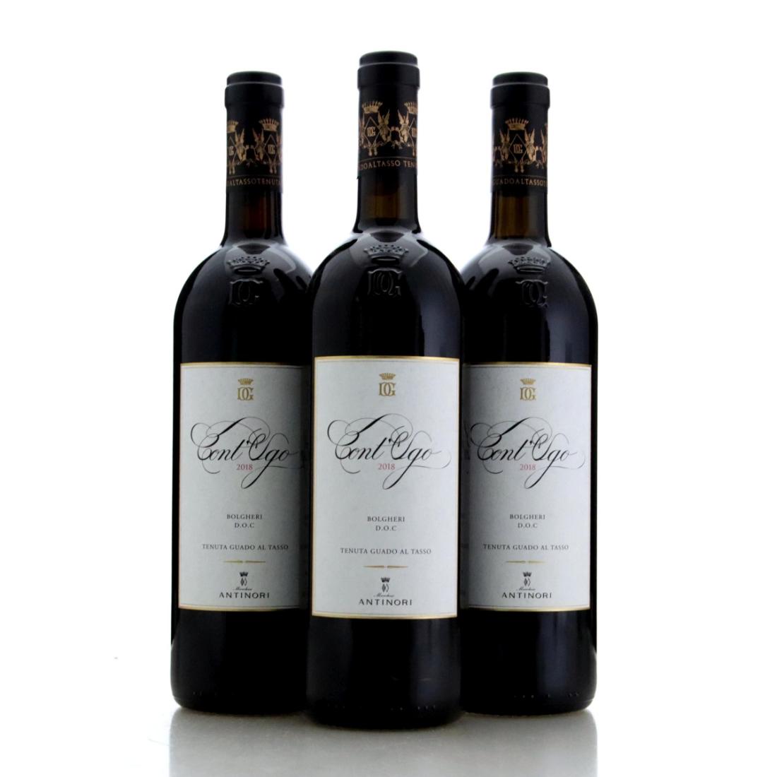 Image for Marchesi Antinori Tenuta Guado Al Tasso Cont'Ugo 2018 x 3