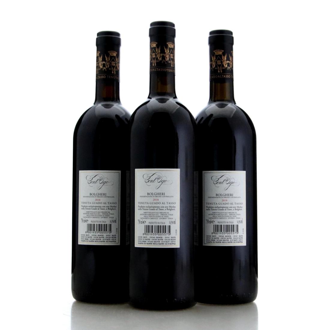 Image for Marchesi Antinori Tenuta Guado Al Tasso Cont'Ugo 2018 x 3