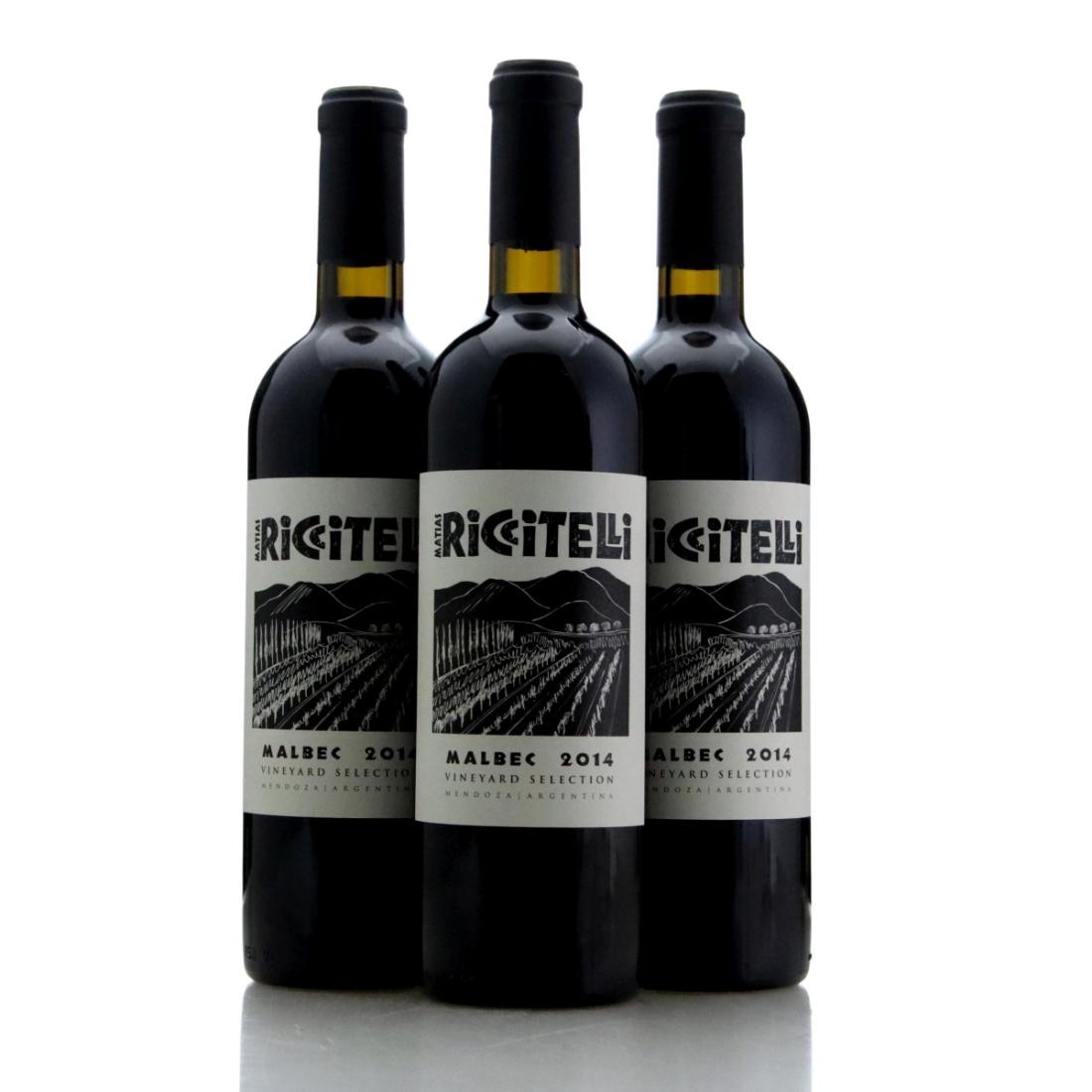 Image for Matias Riccitelli Vineyard Selection Malbec 2014 x 3