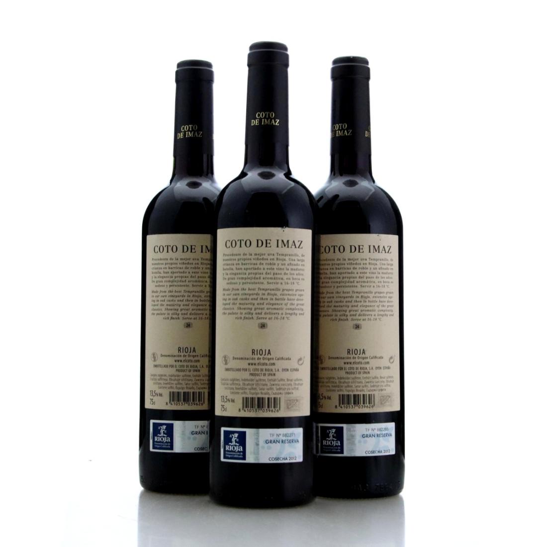 Image for El Coto de Rioja Coto De Imaz 2012 x 3
