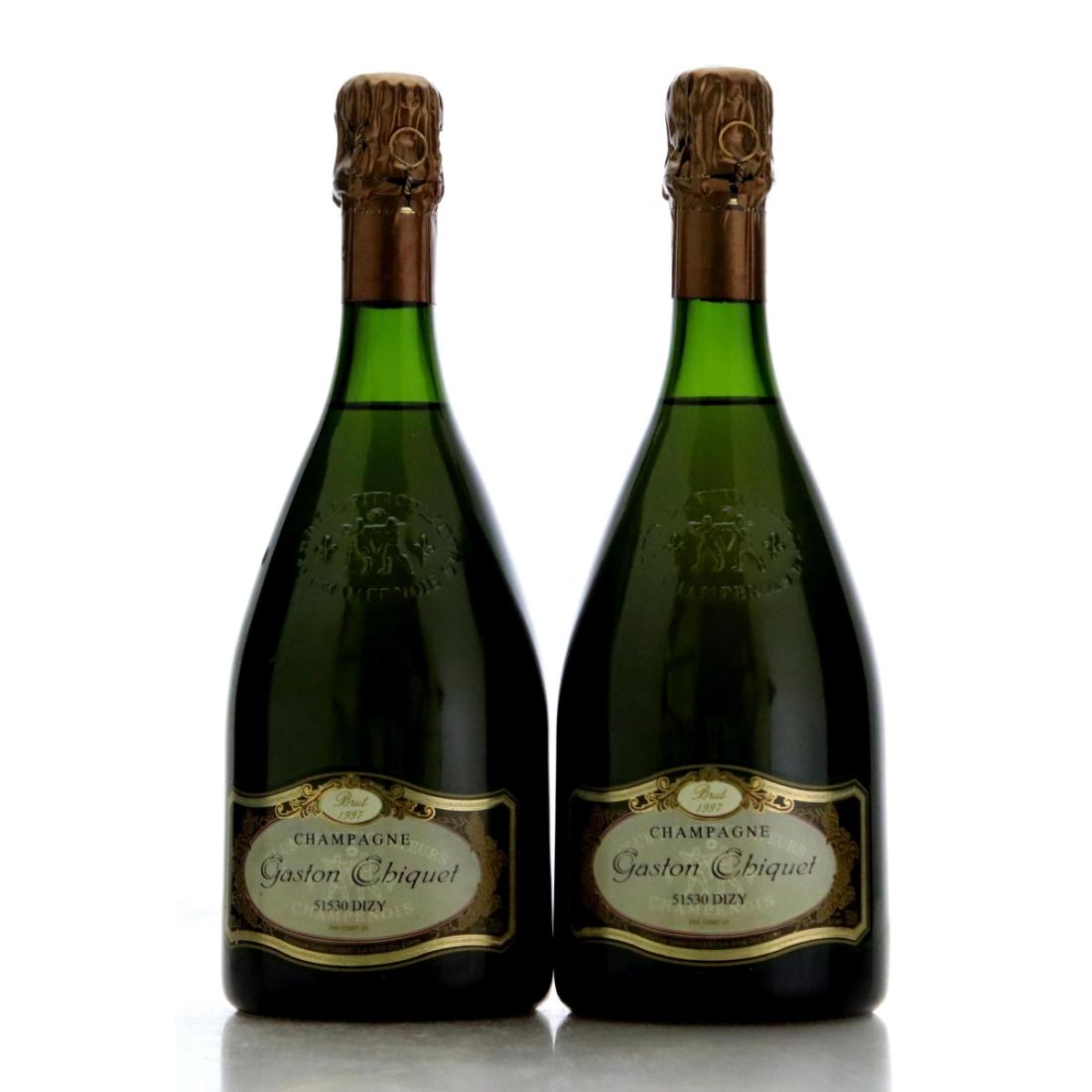 Image for Gaston Chiquet Brut 1997 Vintage Champagne x 2