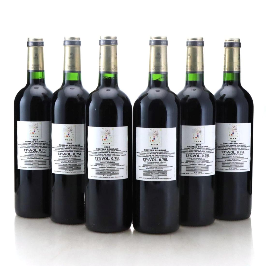 Image for Château Belgrave T.E.A.M. Edition 2008 x 6