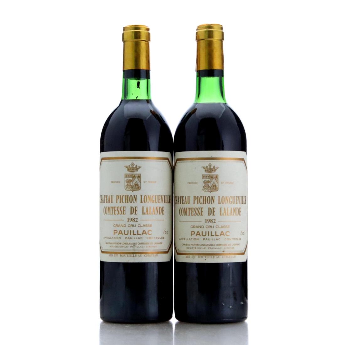 Image for Château Pichon Longueville Comtesse de Lalande 1982 x 2