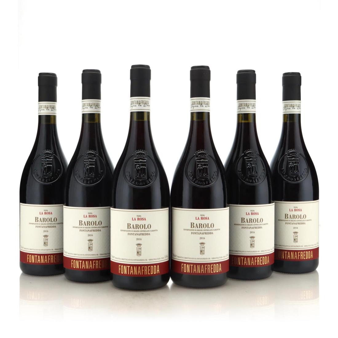  Fontanafredda La Rosa 2016 x 6