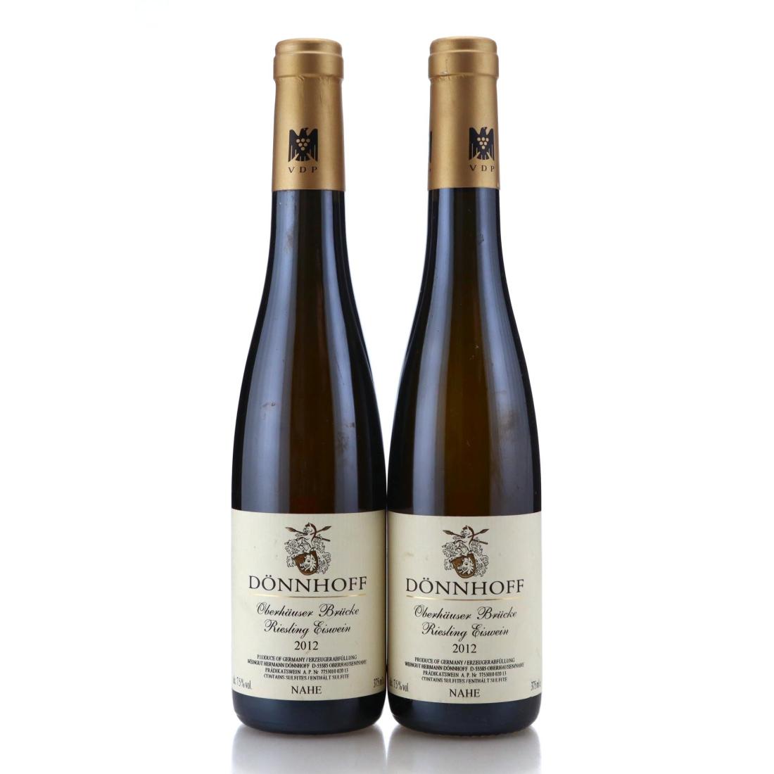 Image for Dönnhoff Oberhäuser Brücke Riesling Eiswein 2012 x 2 / Half Bottle