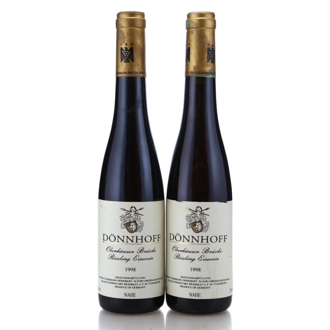 Image for Dönnhoff Oberhäuser Brücke Riesling Eiswein 1998 x 2