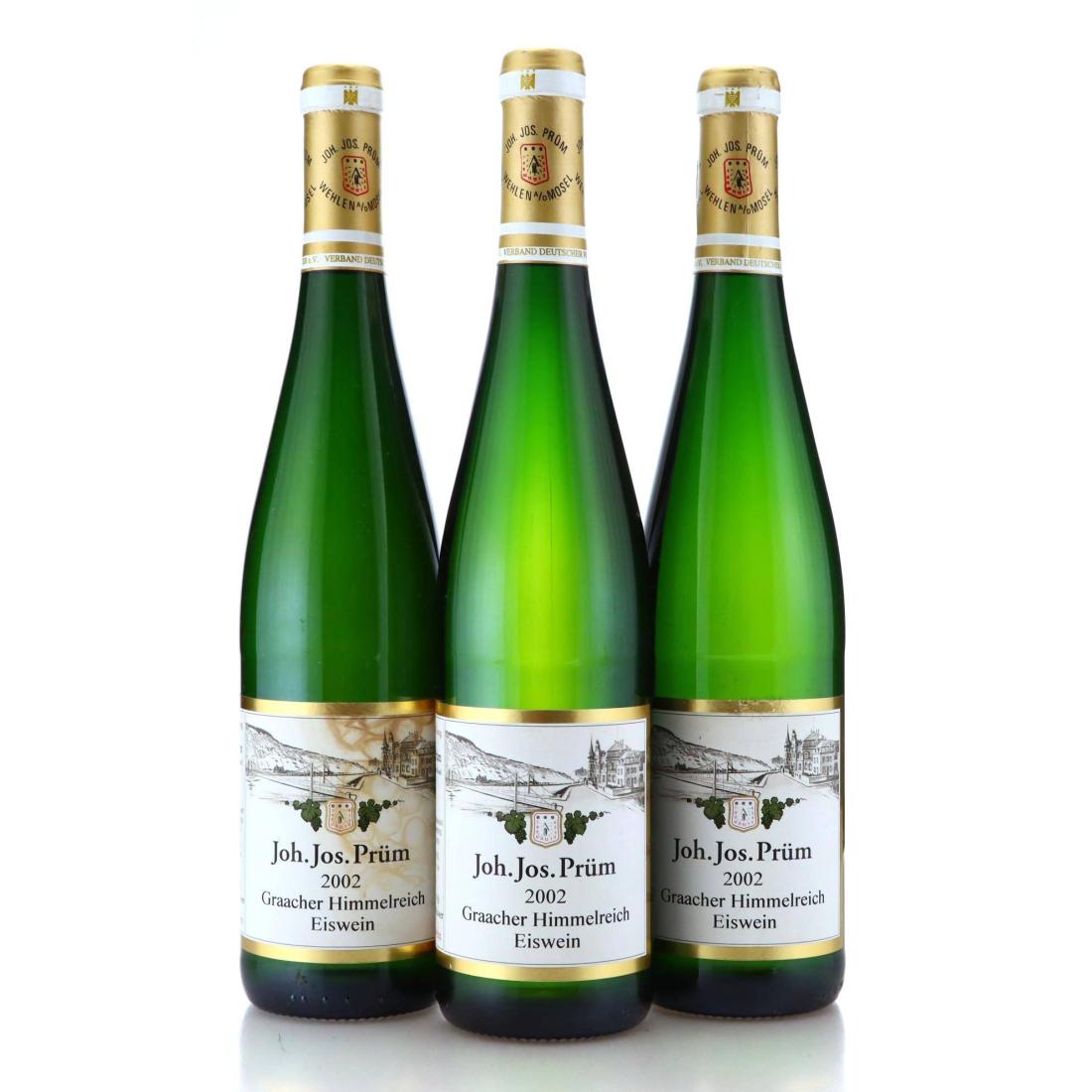 Image for Joh. Jos. Prüm Graacher Himmelreich Eiswein 2002 x 3