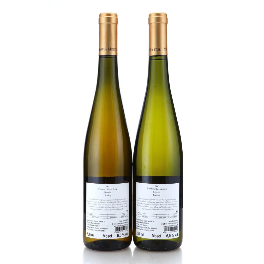 Image for Markus Molitor Wehlener Klosterberg Riesling Eiswein 2007 x 2