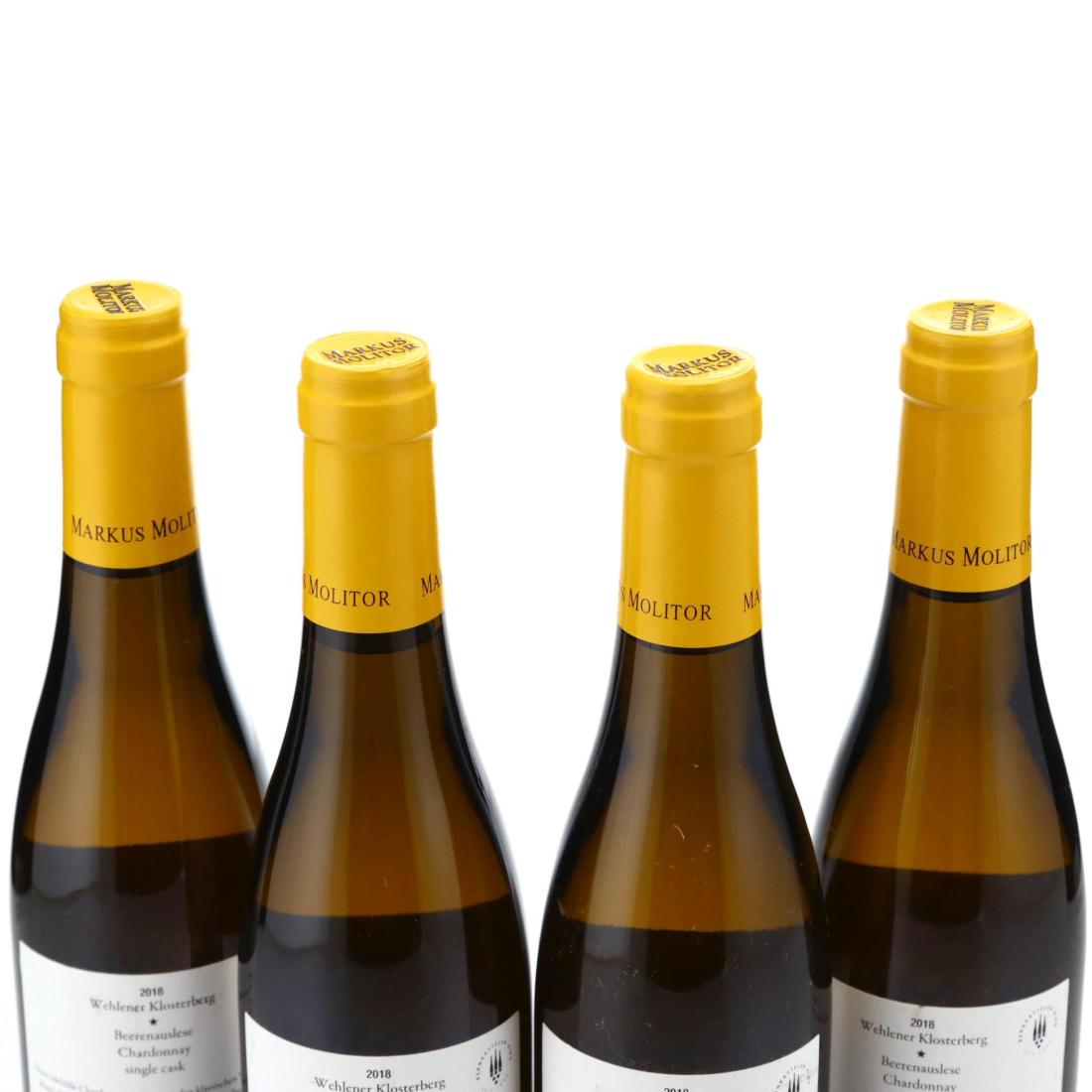 Image for Markus Molitor Wehlener Klosterberg Chardonnay Beerenauslese * 2018 x 4 / Half Bottle