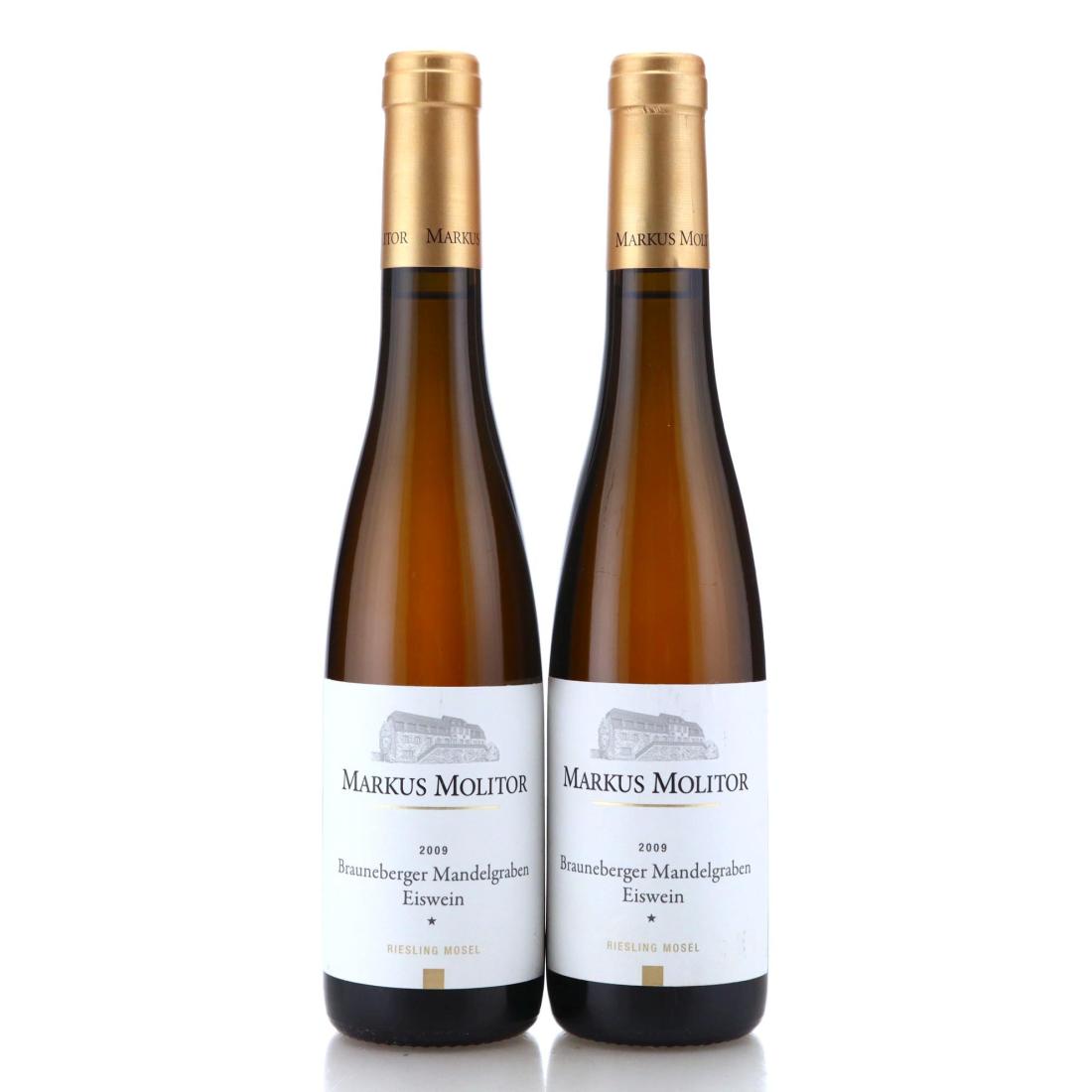 Image for Markus Molitor Brauneberger Mandelgraben Riesling Eiswein 2009 * x 2 / Half Bottle