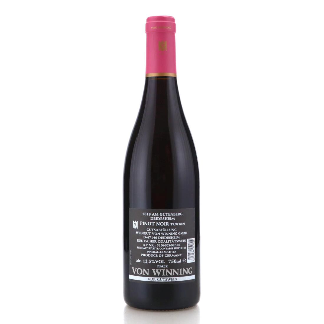 Image for Weingut von Winning 'Am Gutenberg' Pinot Noir 2018