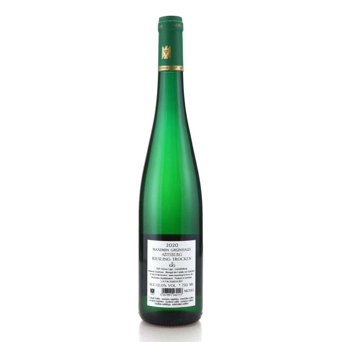 Image for Maximin Grünhaus Abtsberg Riesling GG Trocken 2020