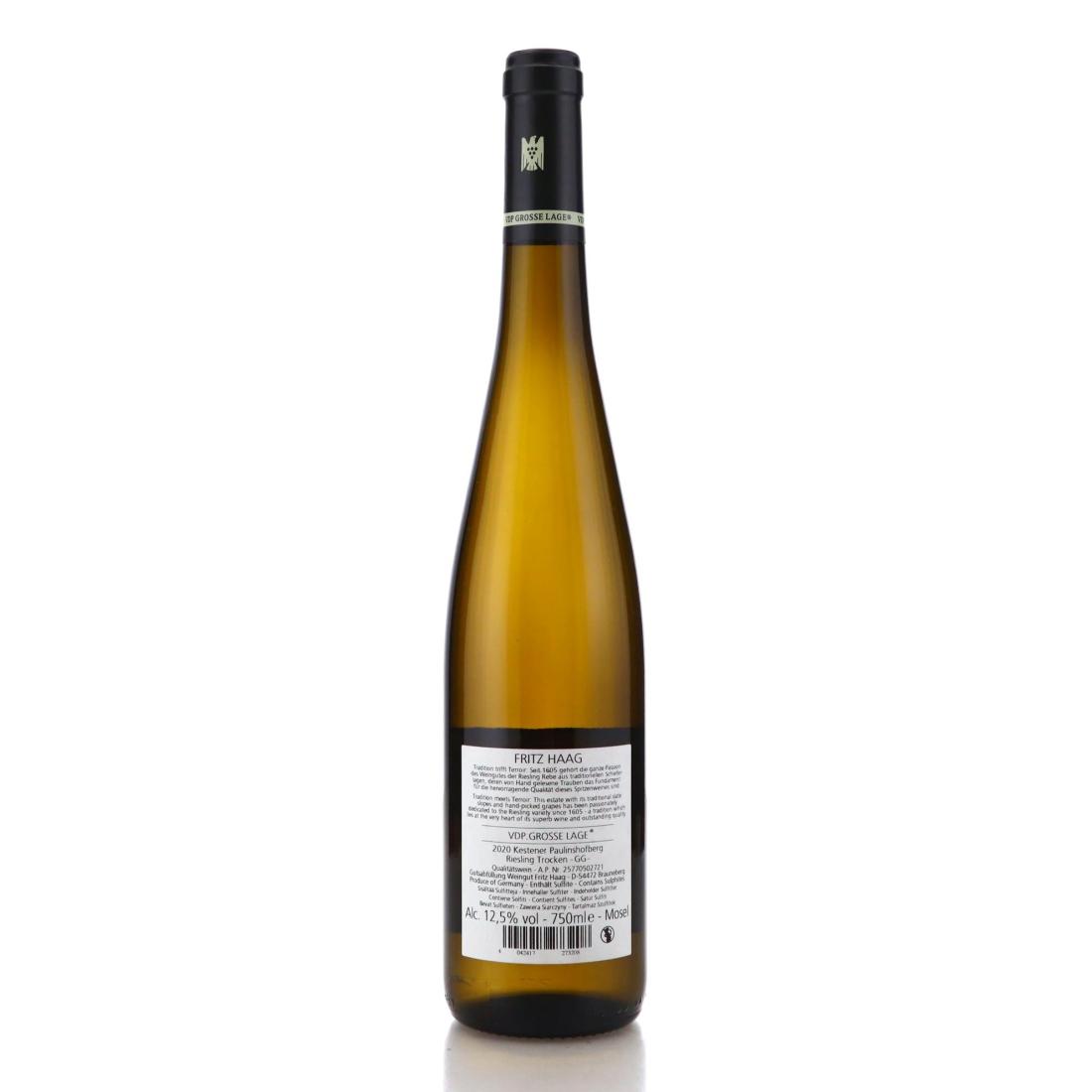 Image for Fritz Haag Kestener Paulinshofberg Riesling 2020