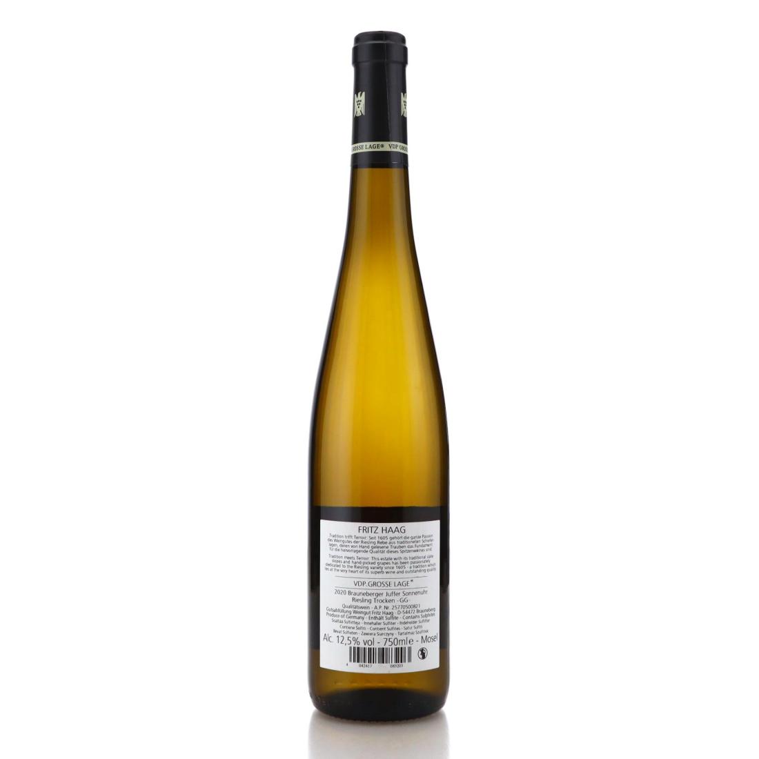 Image for Fritz Haag Juffer-Sonnenuhr Riesling GG Trocken 2020