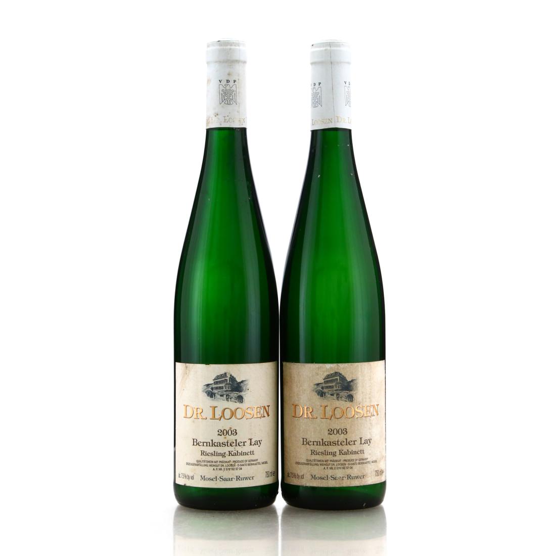 Image for Dr. Loosen Bernkasteler Lay Riesling Kabinett 2003 Mosel