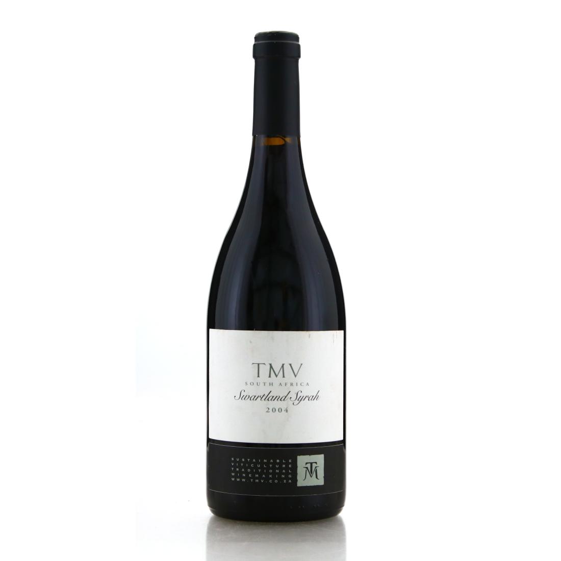 Image for Tulbagh Mountain Vineyards TMV Syrah 2004 Swartland