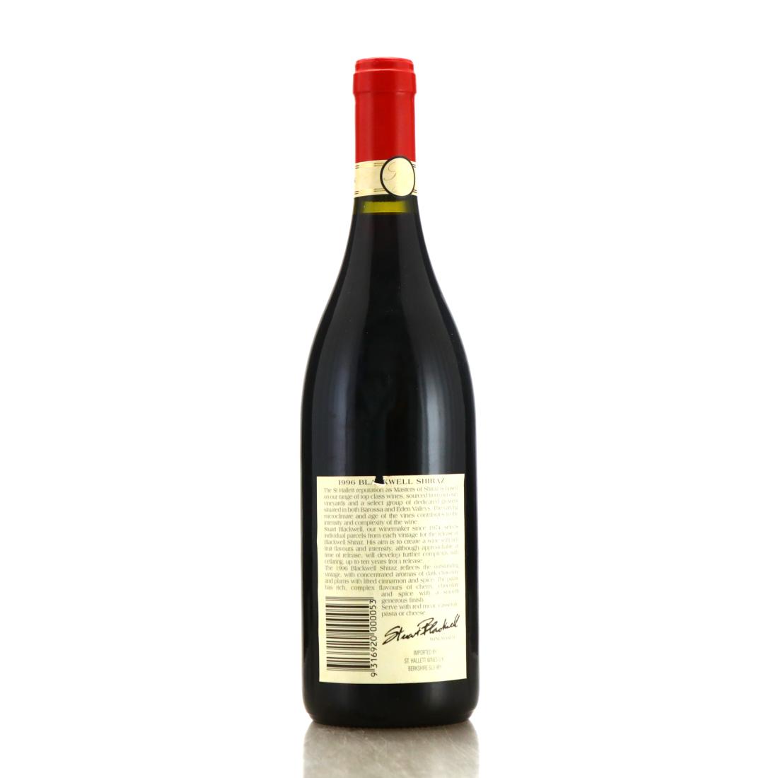 Image for St Hallett Blackwell Shiraz 1996 Barossa Valley