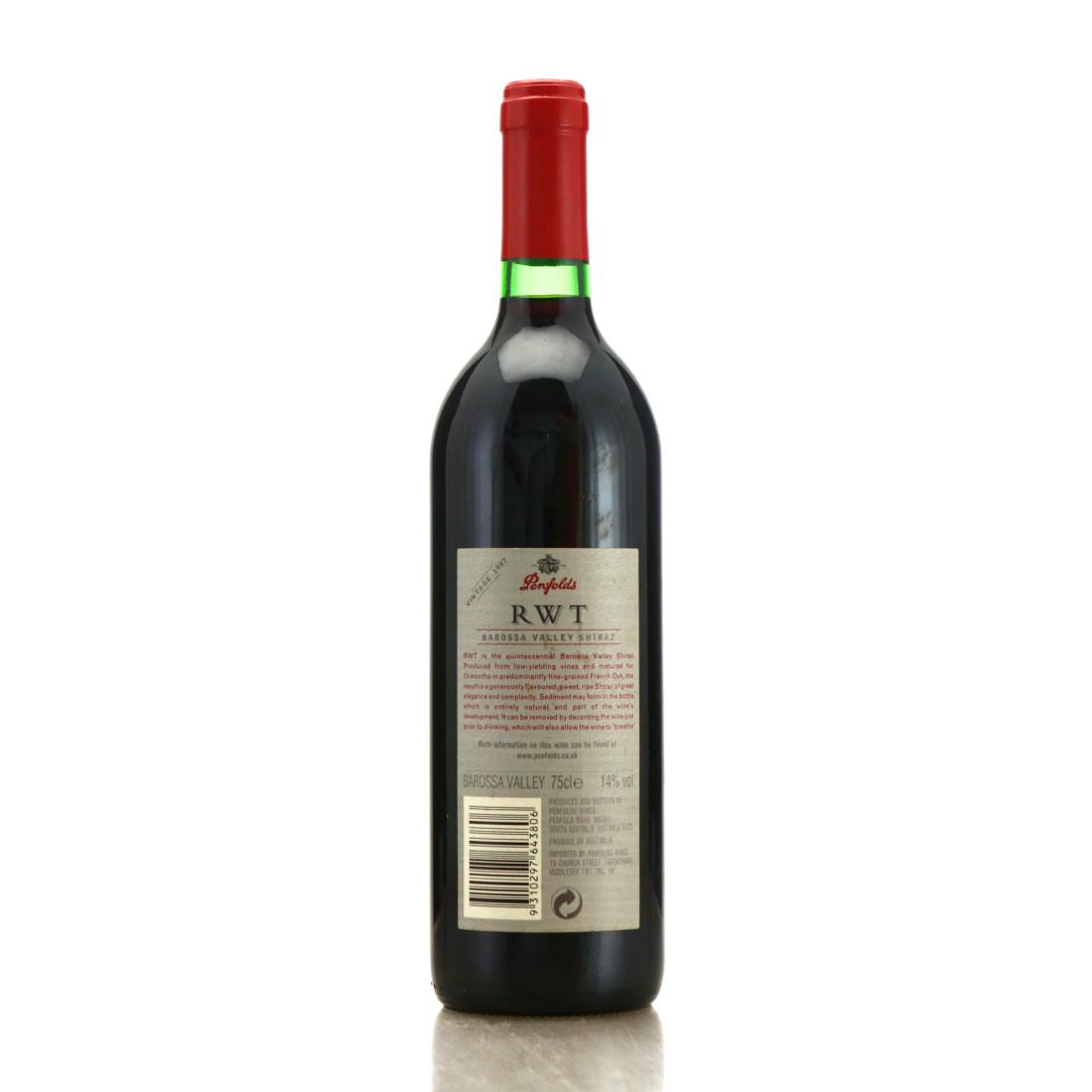 Image for Penfolds RWT Shiraz 1997 Barossa Valley