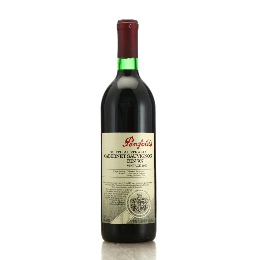Image for Penfolds Bin 707 Cabernet Sauvignon 1990