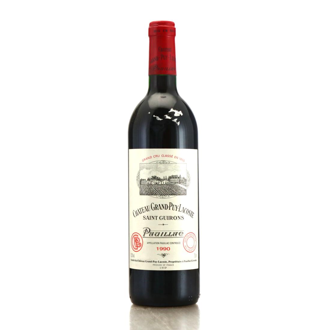 Image for Ch. Grand-Puy-Lacoste Saint Guirons 1990 Pauillac 5eme-Cru