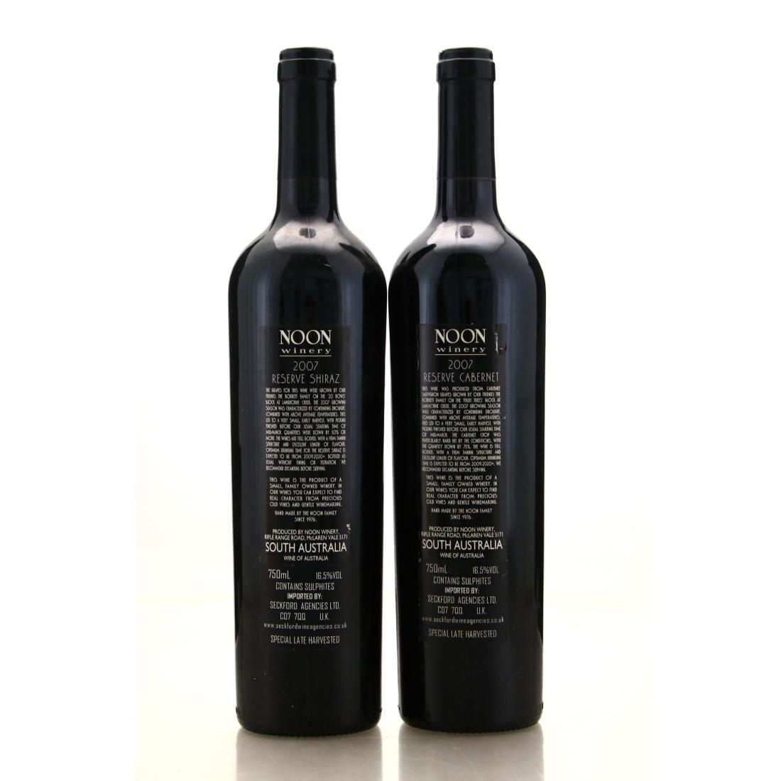 Image for Noon Winery Reserve Shiraz 2007 Langhorne Creek